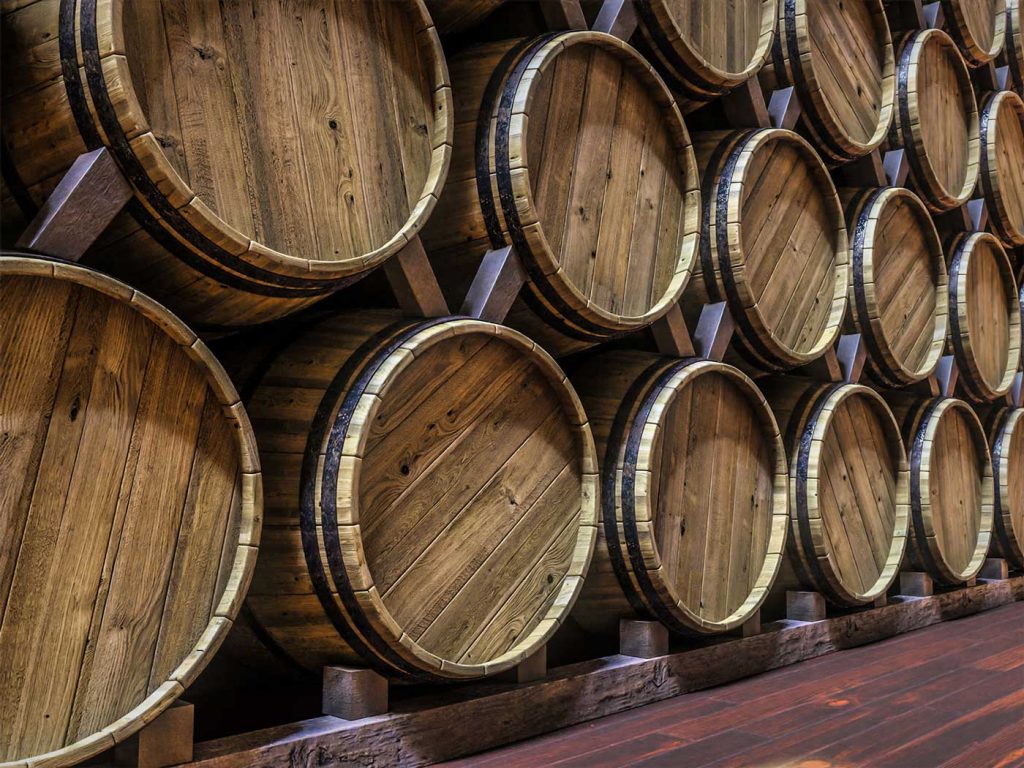 The Oak barrel is one of the most popular for wine aging.